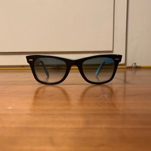 Black & Blue Ray-ban Wayfarers